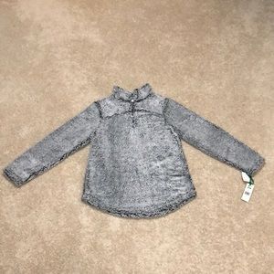 GreenTea Sherpa half zip